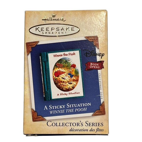 Hallmark Keepsake Ornament Collectors Series Disney Winnie The Pooh Set Of 5 Boo - Picture 4 of 6